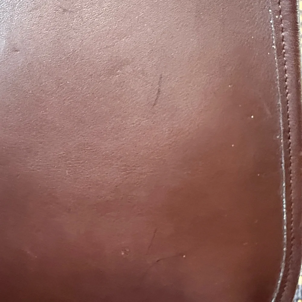 Vintage Coach Ergo Small Flap 9034 mahogany - Picture 10 of 14